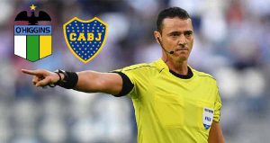 Copa Sudamericana: Designado arbitro para la vuelta de O’Higgins con Boca Juniors.